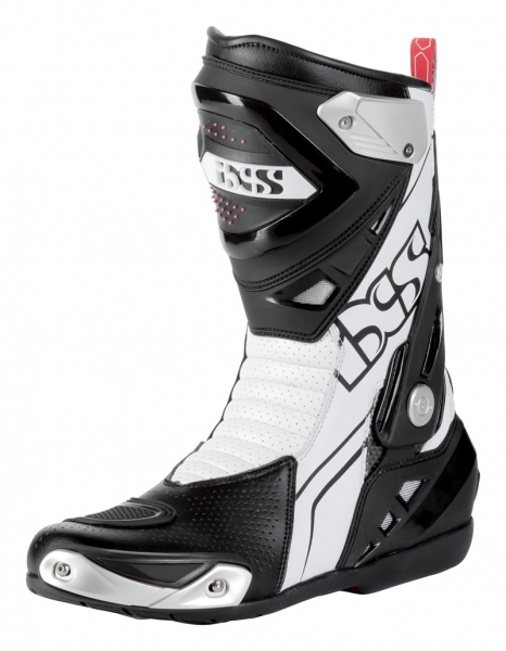 Мотоботы IXS X-Sport Boots RS-400, белый/чёрный