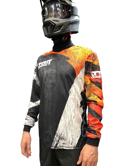 Джерси Scout Abstraction Black/Orange