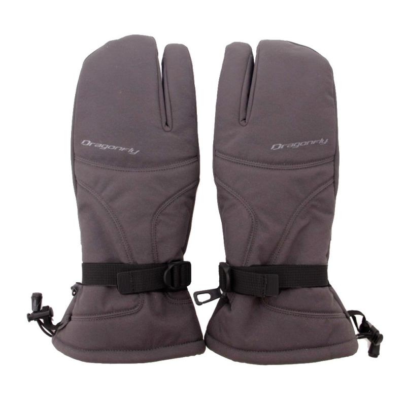 Варежки снегоходные Dragonfly Snowmobile Mittens Grey