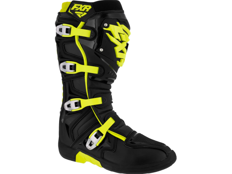 Ботинки FXR Factory Ride 22 Black/Hi Vis