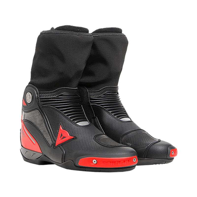 Мотоботинки Dainese Axial Gore-tex Black-lava-red