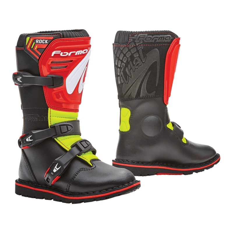 Ботинки детские Forma Rock Black/Red/Yellowfluo 