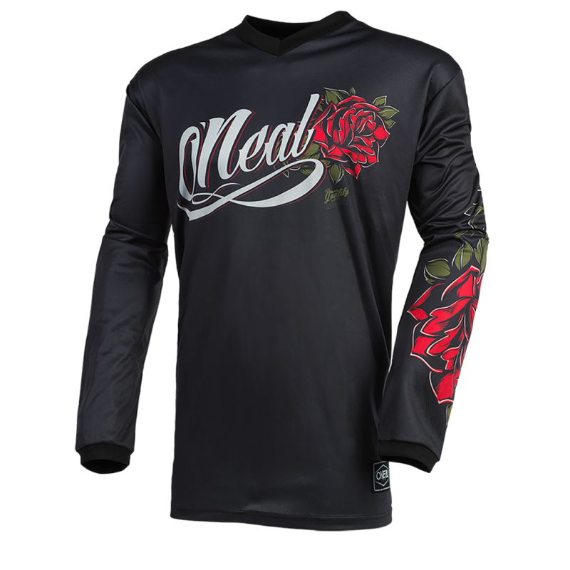 Джерси Oneal Element Roses black-red