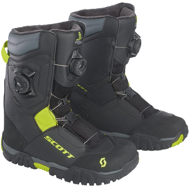 Боты Scott Kulshan black/safety yellow