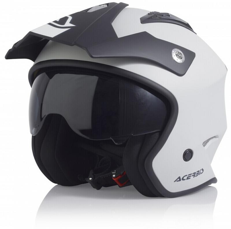 Мотошлем кроссовый Acerbis Jet Aria Silver/Black