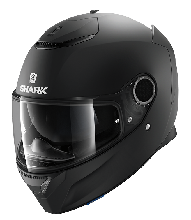 Шлем интеграл Shark Spartan 1.2 Blank Mat Black