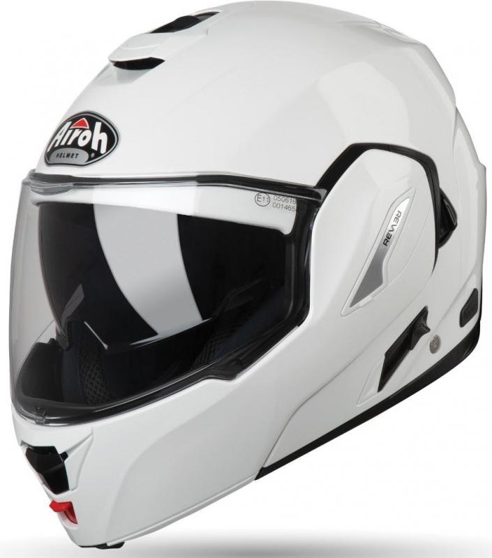 Шлем модуляр Airoh Rev 19 Color White Gloss