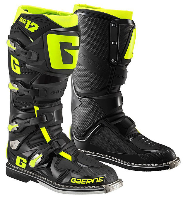 Мотоботы Gaerne SG-12 Black/Yellow