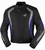 Текстильная куртка Agvsport Rikko черно-синяя