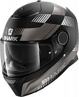 Мотошлем Shark Spartan 1.2 Strad, Черный/Серый