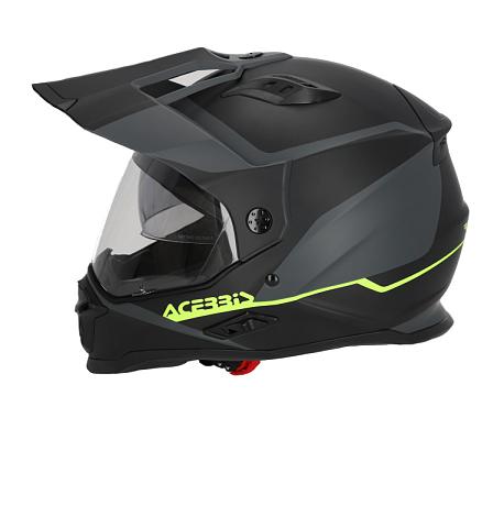 Шлем Acerbis REACTIVE 22-06 Black/Grey XS