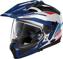 Шлем Nolan N70-2 X (06) Stunner N-Com 053 Metal White/Blue/Red