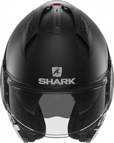 Шлем модуляр Shark Evo-GT Blank, Черный матовый XS