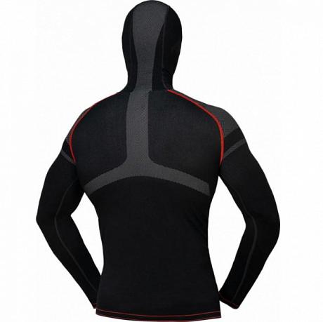 Термобелье IXS Underwear Shirt 365 Hood Черно-серый M/L