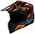 Шлем кроссовый IXS iXS363 2.0 черно-оранжевый S