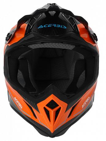 Шлем Acerbis STEEL CARBON 22-06 Orange/Black XS