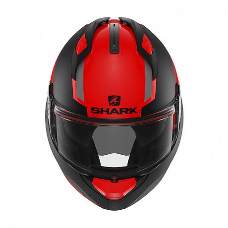Шлем модуляр Shark Evo-GT Sean Orange/Black/Silver