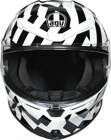 AGV Шлем K-6 Multi Secret Black/White
