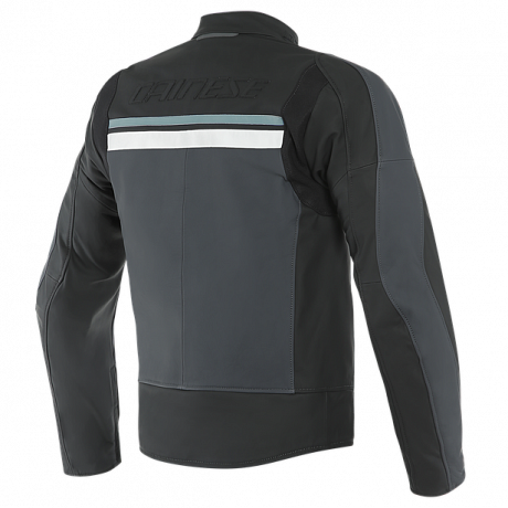 Куртка кожаная Dainese Hf 3 Black/Ebony/N.-Atlantic/Glacier-Gray