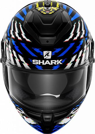 Шлем Shark Spartan GT E-Brake Bcl. Micr. Mat Black/Blue/Anthracite