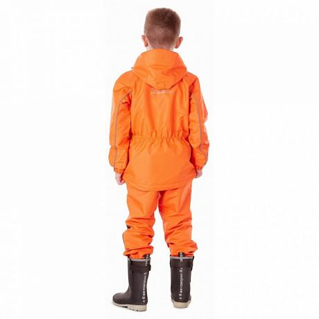Дождевой детский комплект Dragonfly Evo Kids (куртка,штаны) Orange 116-122