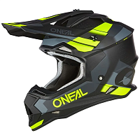 Шлем кроссовый O'NEAL 2Series Spyde V.23 серый/желтый