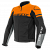 Куртка кожаная Dainese Agile Black-Matt/Orange/Charcoal-Gray