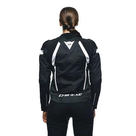 Куртка текстильная женская Dainese Avro 5 WMN Black/white/black 42