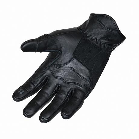 Мотоперчатки кожаные Rush Bono Черные S