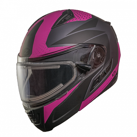 Шлем ZOX Condor Parkway Черный/Розовый XS