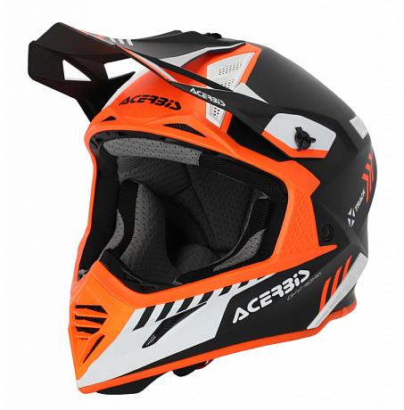 Шлем Acerbis X-TRACK MIPS 22-06 Black/Orange Fluo XS