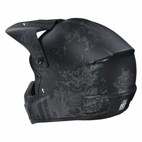 Кроссовый шлем HJC CS-MX II Creeper MC5SF S