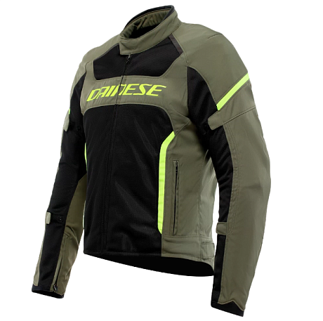 Куртка текстильная Dainese Air Frame 3 Army Green/black/fluo Yellow 48