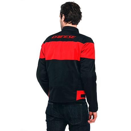 Куртка текстильная Dainese Elettrica Air Black/Black/Lava-Red