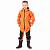  Дождевой детский комплект Dragonfly Evo Kids (куртка,штаны) Orange 116-122