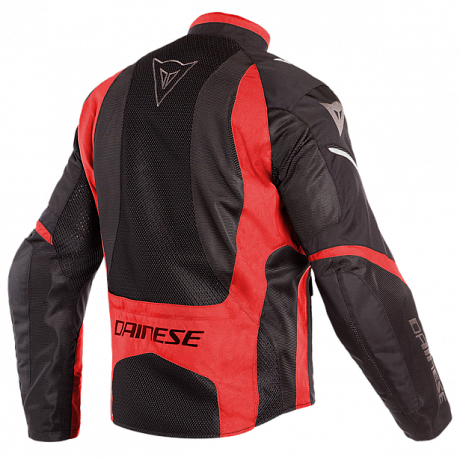 Куртка текстильная Dainese Sauris D-dry Black/Tour-Red/Light-Gray