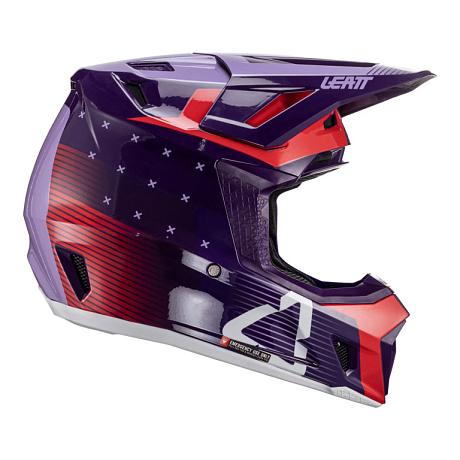 Шлем кроссовый Leatt Moto 7.5 Helmet Kit SunDown V24 S