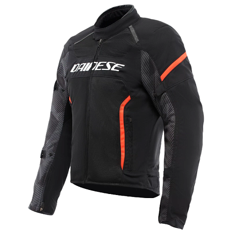 Куртка текстильная Dainese Air Frame 3 Black/red-fluo 48