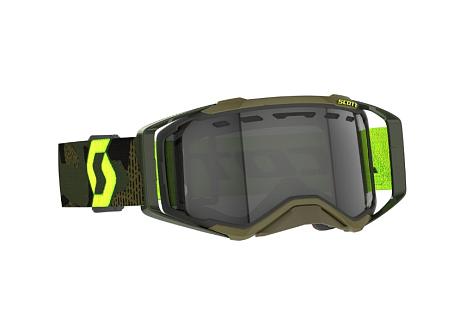 Очки Scott Prospect Enduro LS kaki green/neon yellow/light sensitive g