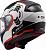  Шлем интеграл LS2 FF353 Rapid Ghost, Черный/Белый/Красный XS