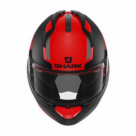 Шлем модуляр Shark Evo-GT Sean Orange/Black/Silver
