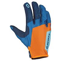 Перчатки Scott 350 Race Evo blue/orange